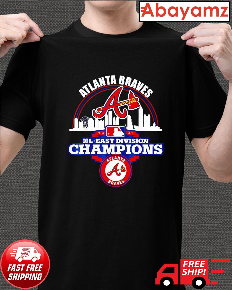 Atlanta Braves 2020 Division Series Winner Men's Tee Shirt Short Sleeve 