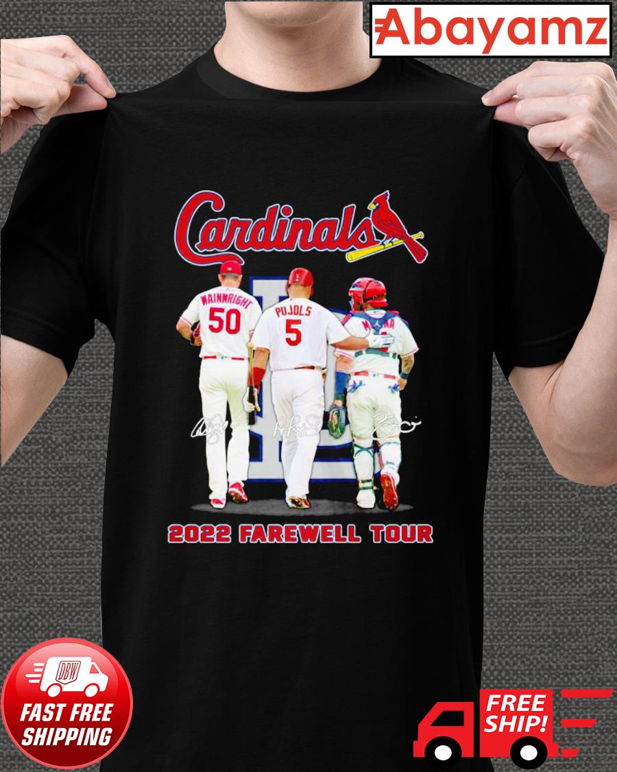 Cardinals 2022 Farewell Tour Arenado Wainwright Shirt