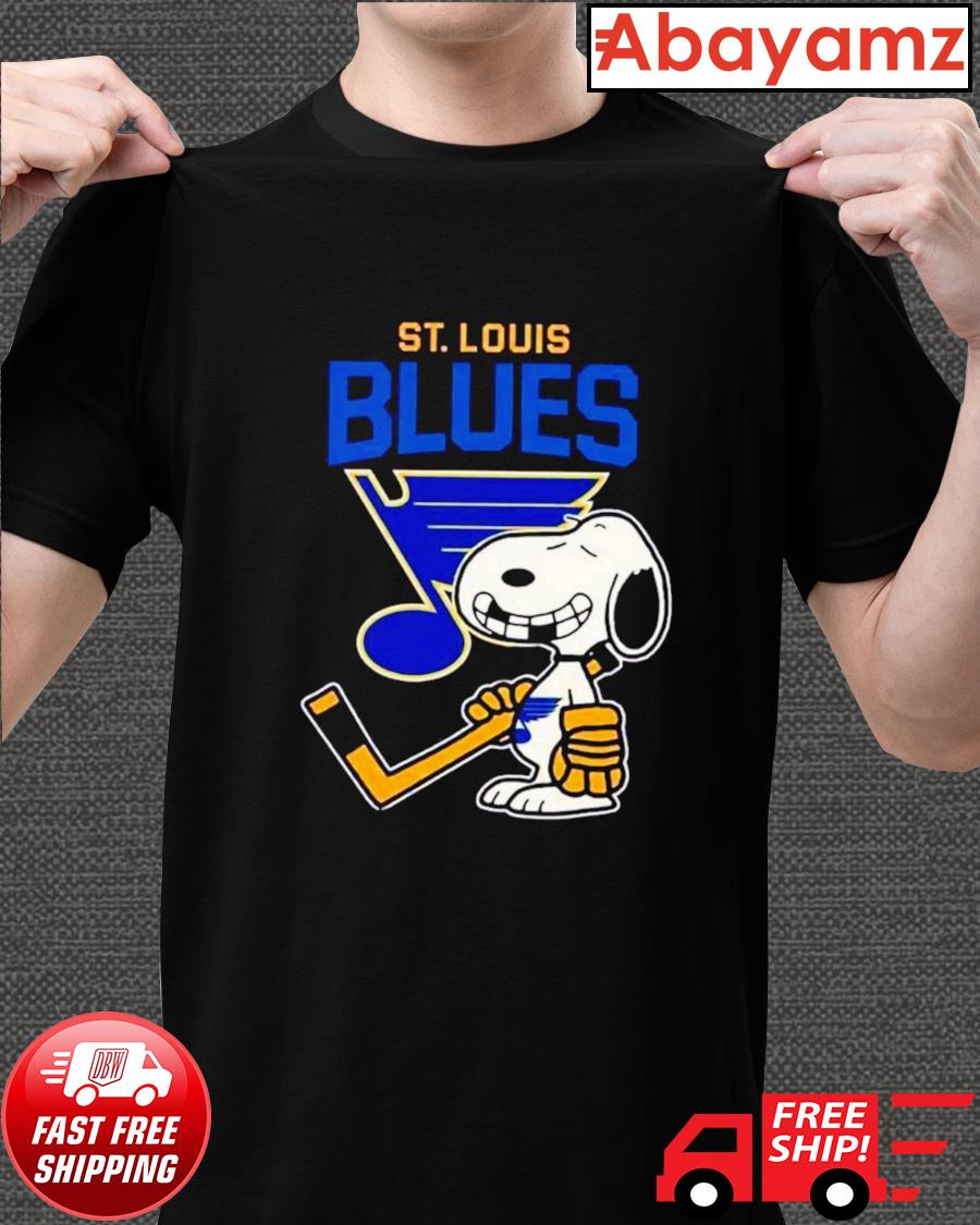 Snoopy In A World Where You Can Be Anything Be A St. Louis Blues Fan shirt,  hoodie, sweater, long sleeve and tank top
