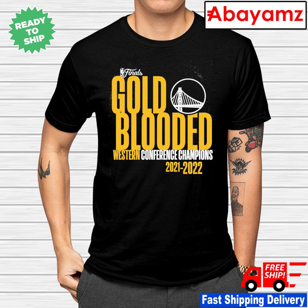 Golden State Warriors 2022 NBA Finals Champions Gold Blooded T-Shirt,  hoodie, sweater, long sleeve and tank top