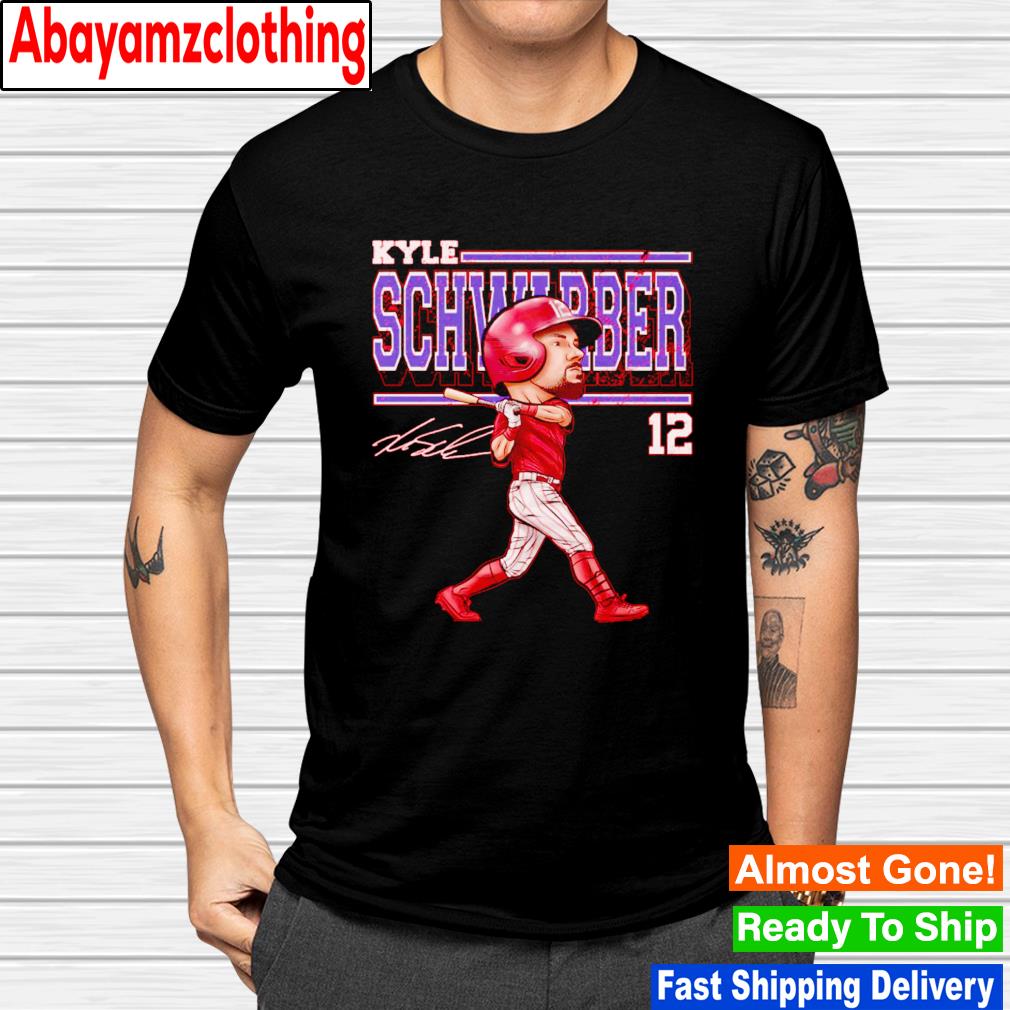 Kyle Schwarber caricature Philadelphia Phillies shirt, hoodie, sweater,  long sleeve and tank top