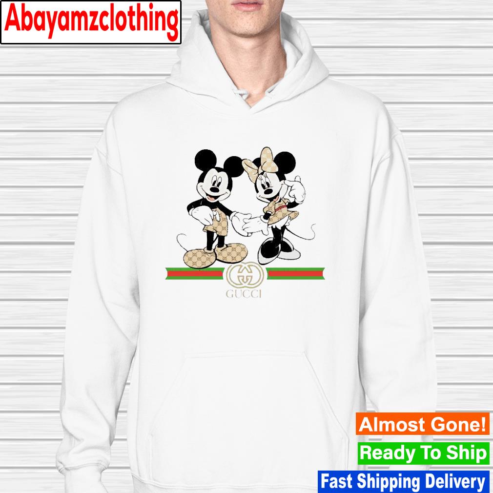 Logo Gucci X Mickey Mouse And Minnie Mouse shirt, hoodie, sweater