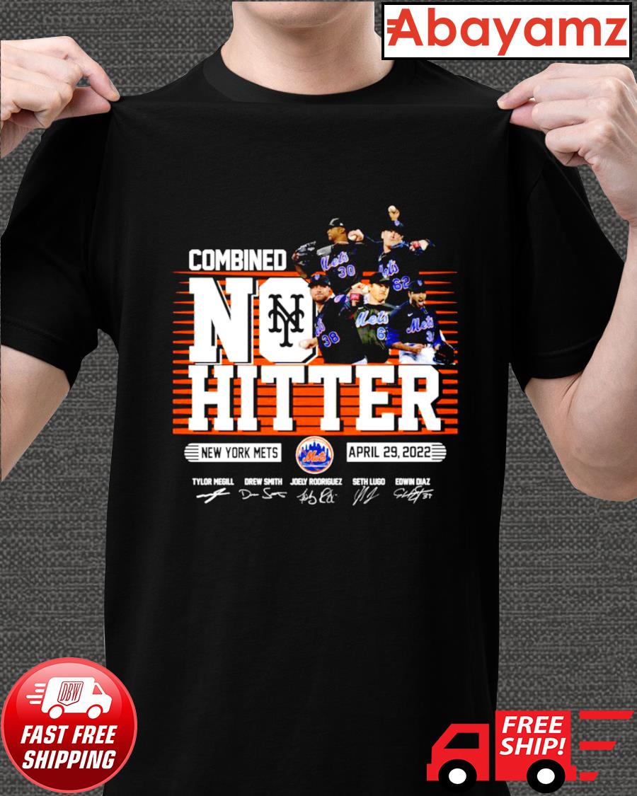 New York Mets Combined no hitter signatures 2022 shirt, hoodie, sweater,  long sleeve and tank top