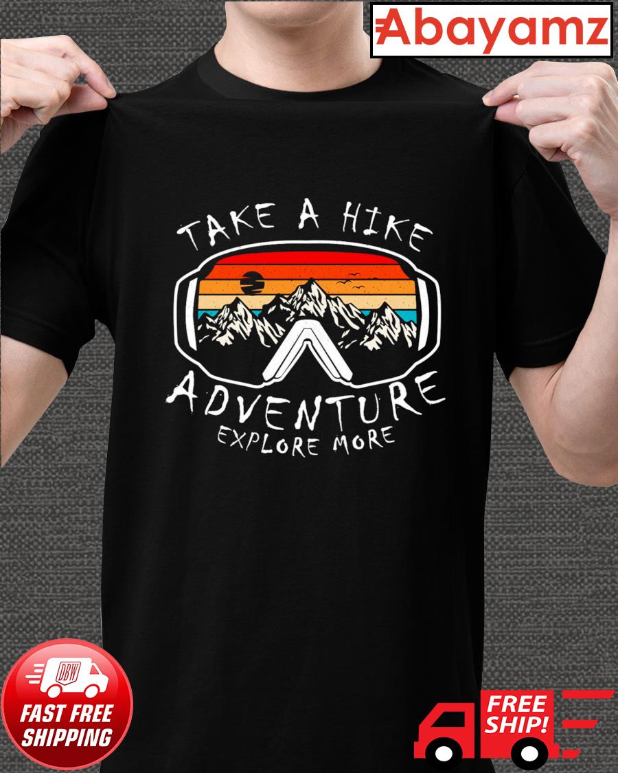Explore Sweatshirt Hiking Outdoor Travel Shirt. Mountains