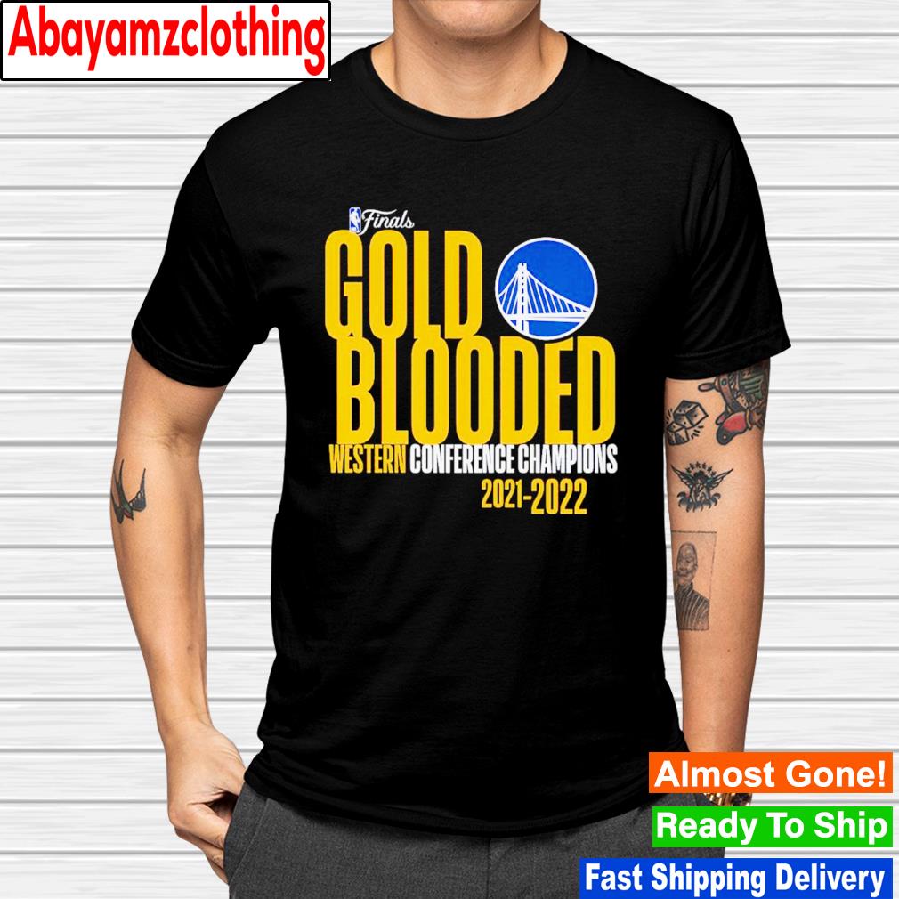 Golden State Warriors 2021-2022 Gold Blooded Champions shirt