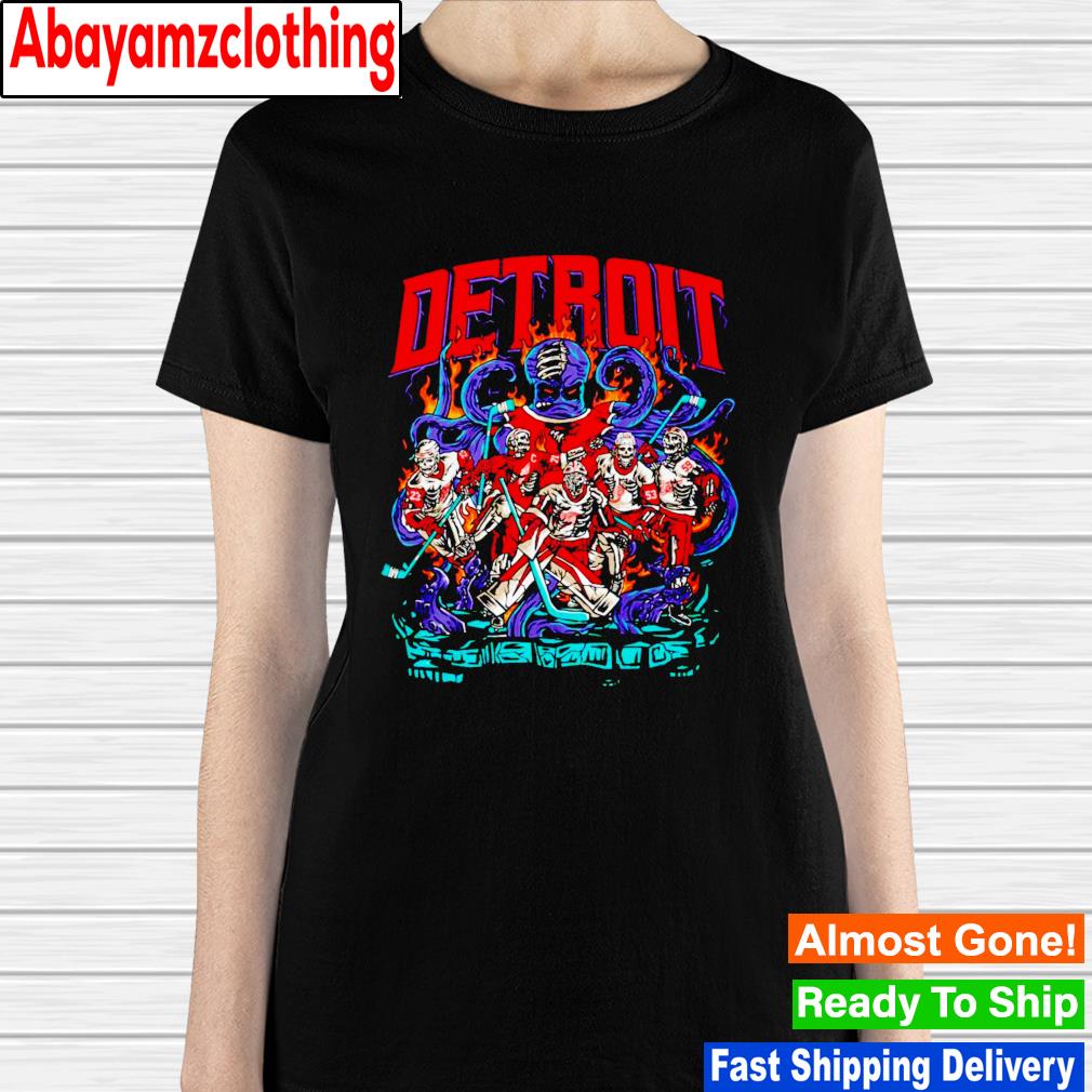 Detroit Red Wings Skeletons team shirt, hoodie, sweater, long