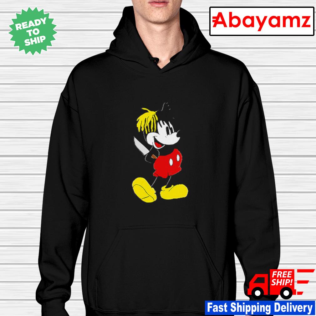 Xxxtentacion mickey mouse hoodie hotsell