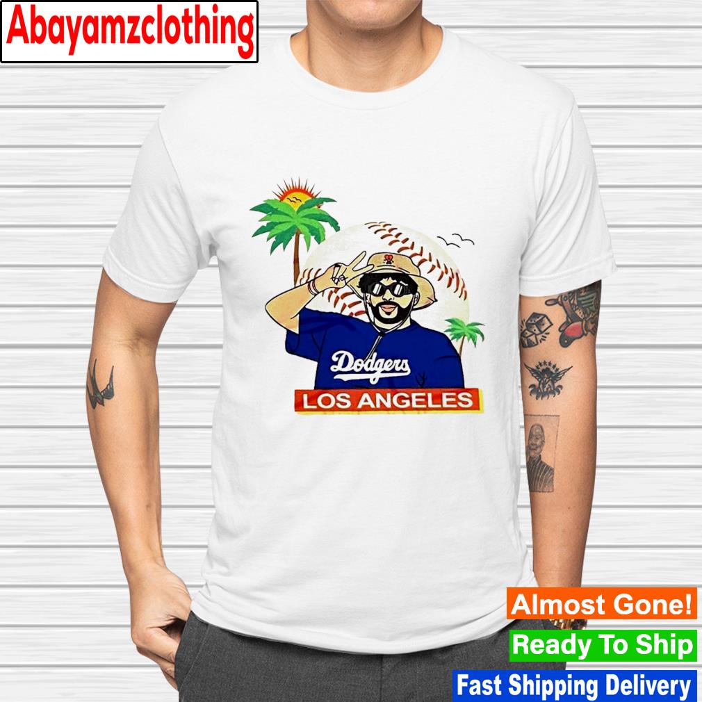 Bad Bunny Dodgers Shirt Los Angeles Dodgers Bad Bunny - T-shirts