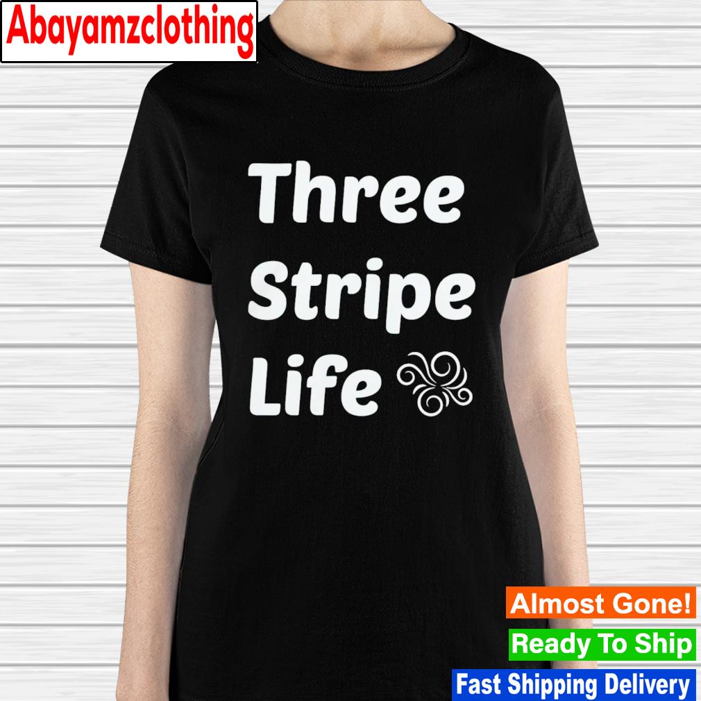 three stripe life women's shirt