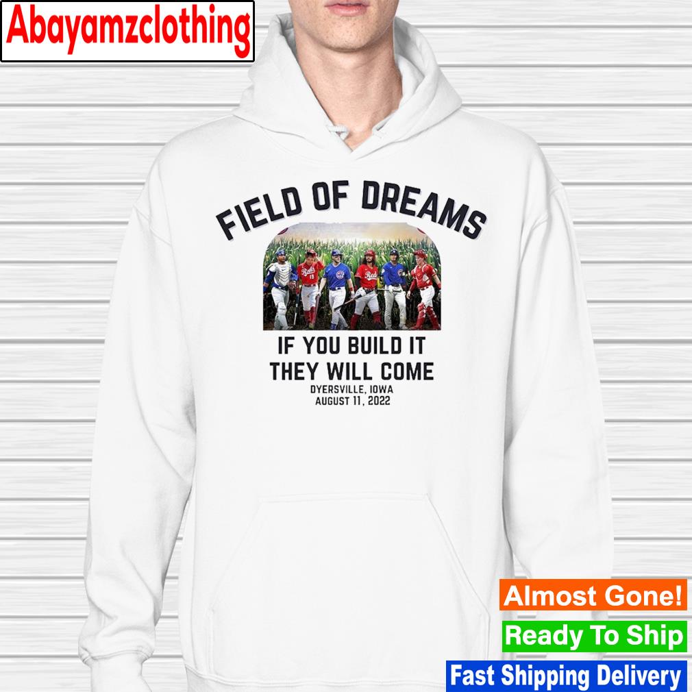 Chicago Cubs vs Cincinnati Reds Field of Dreams game matchup logo shirt,  hoodie, sweater, long sleeve and tank top