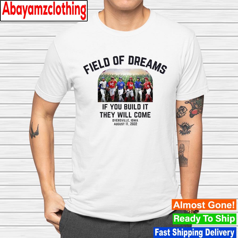 NEW!!! Chicago Cubs vs Cincinnati Reds 2022 Field Of Dreams Matchup Game T  Shirt