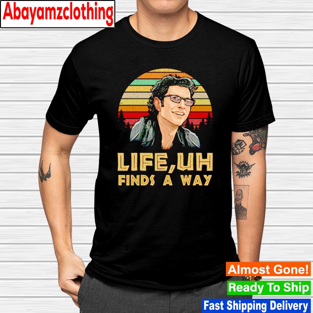 Ian Malcolm life finds a way vintage shirt