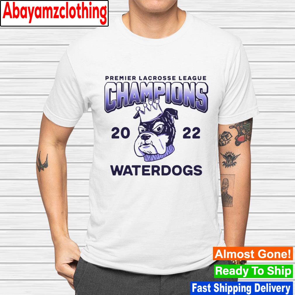 Premier lacrosse league champions 2022 waterdogs shirt
