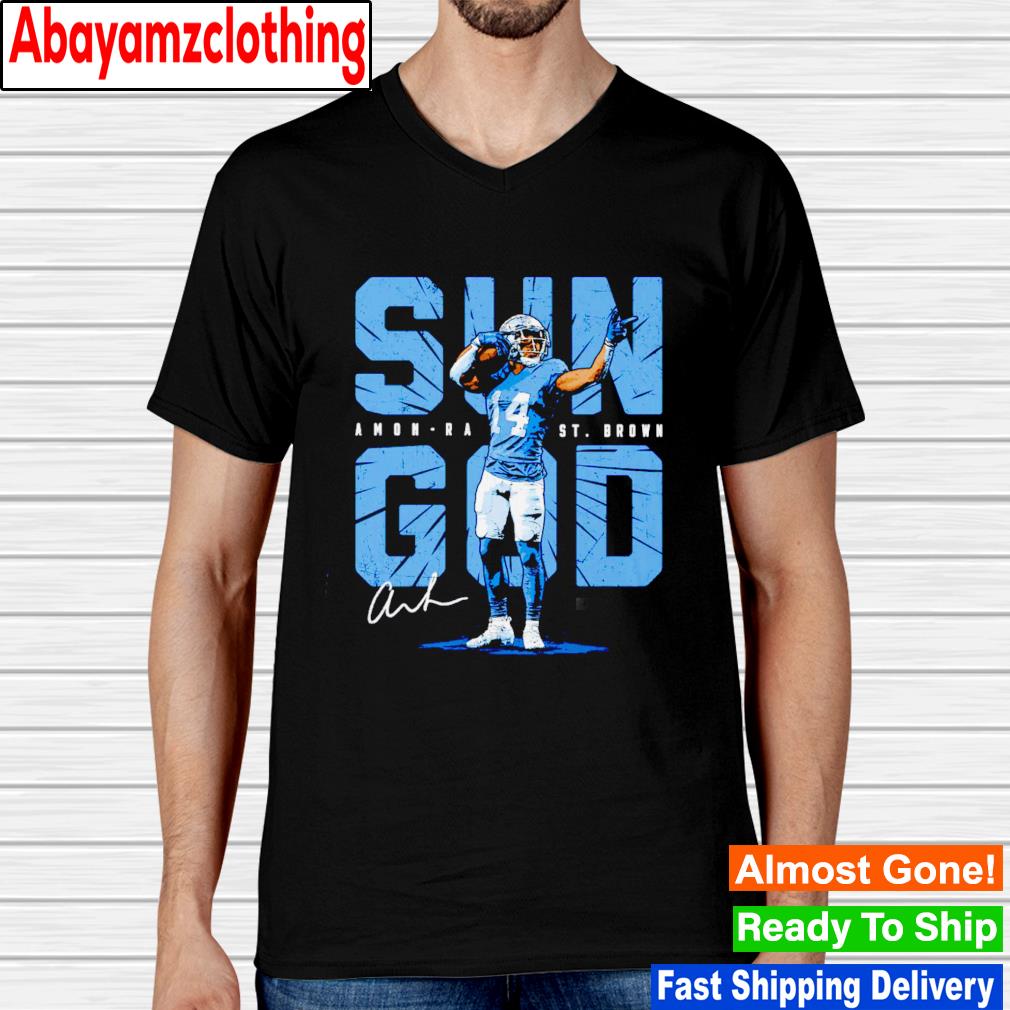 Amon Ra St Brown Sun God shirt, hoodie, sweater and long sleeve