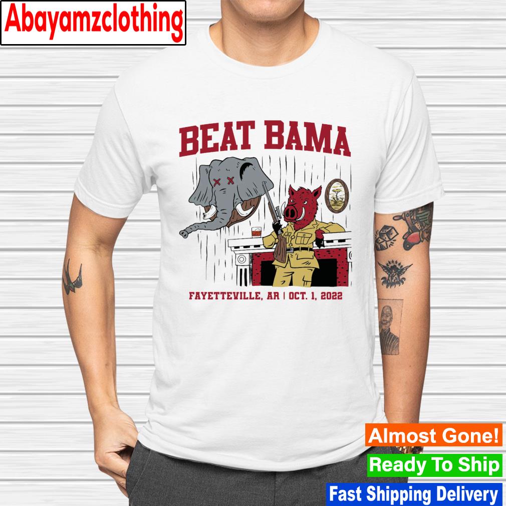 Arkansas Razorbacks vs Alabama Crimson Tide beat bama shirt