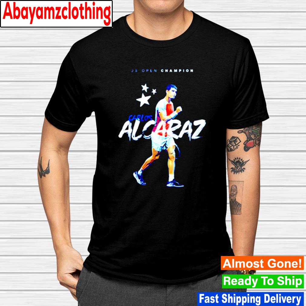 Carlos Alcaraz Winner Us Open Tennis Champions 2022 Tennis Player shirt