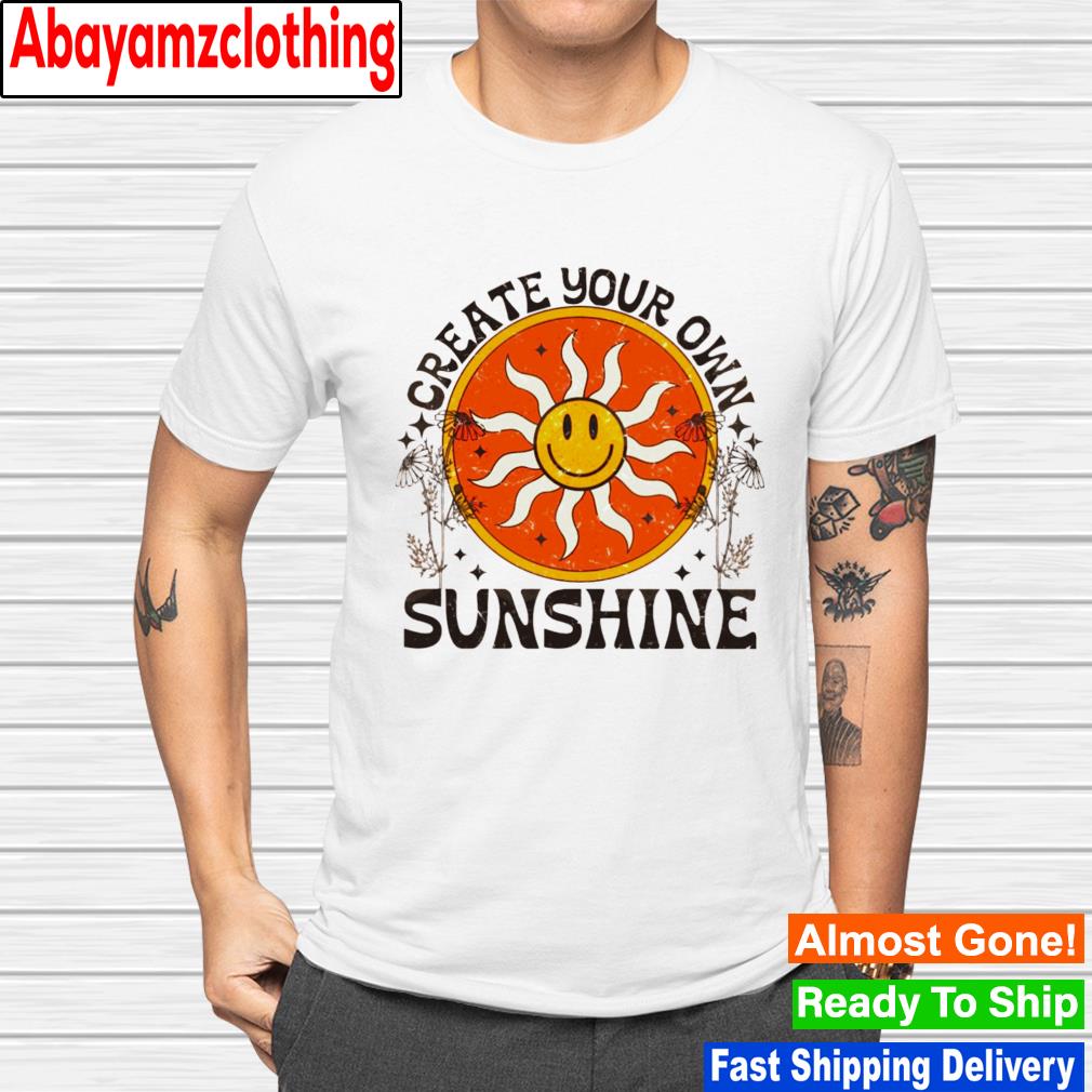 Create your own sunshine shirt