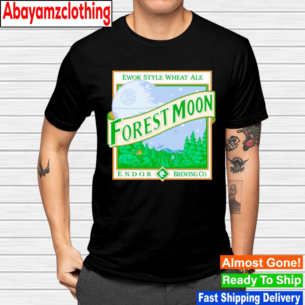 Forest moon ewok style wheat ale shirt