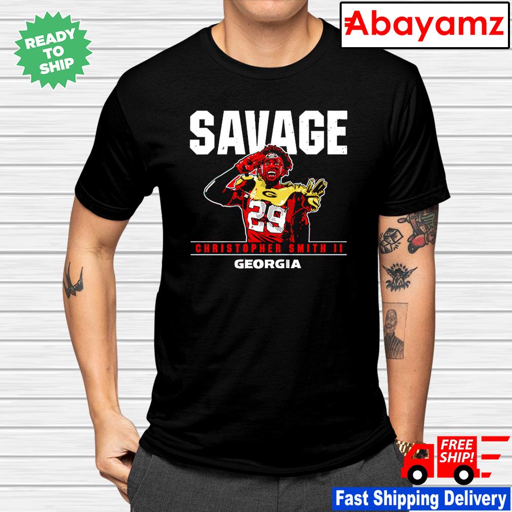 Georgia Bulldogs Christopher Smith II Savage shirt
