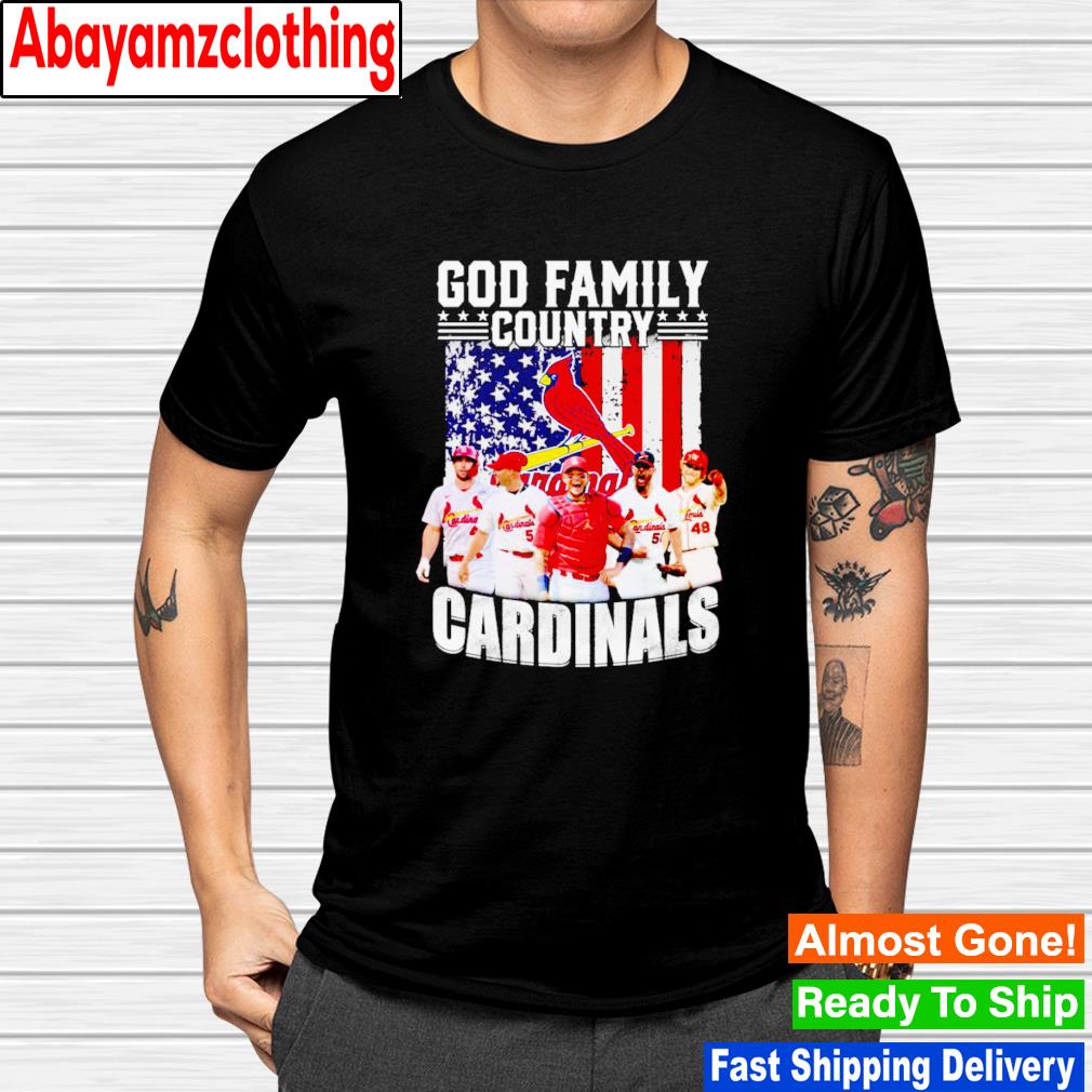 God family country Cardinals shirt