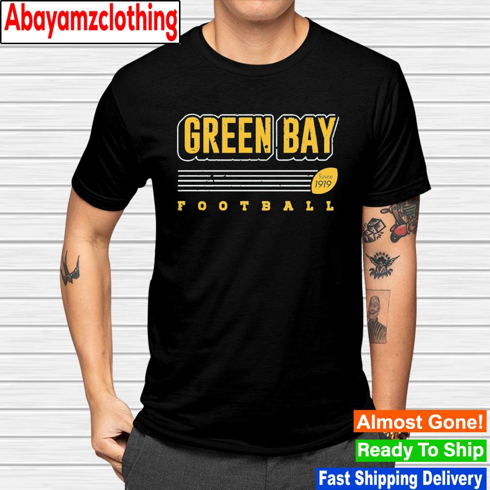 Green Bay Packers since 1919 vintage shirt