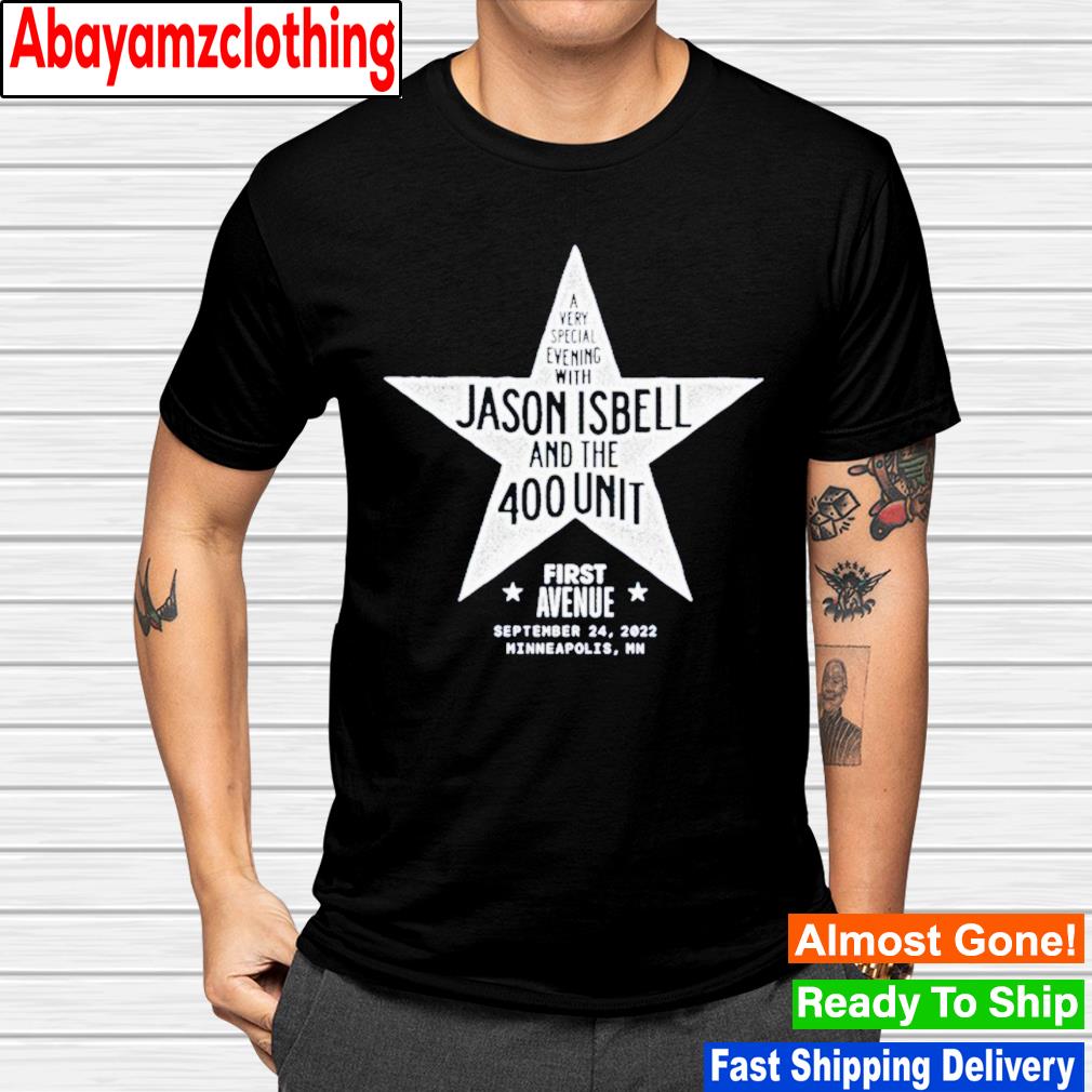 Jasonis Bell And The 400 Unit September 24-2022 Minneapolis, MN shirt