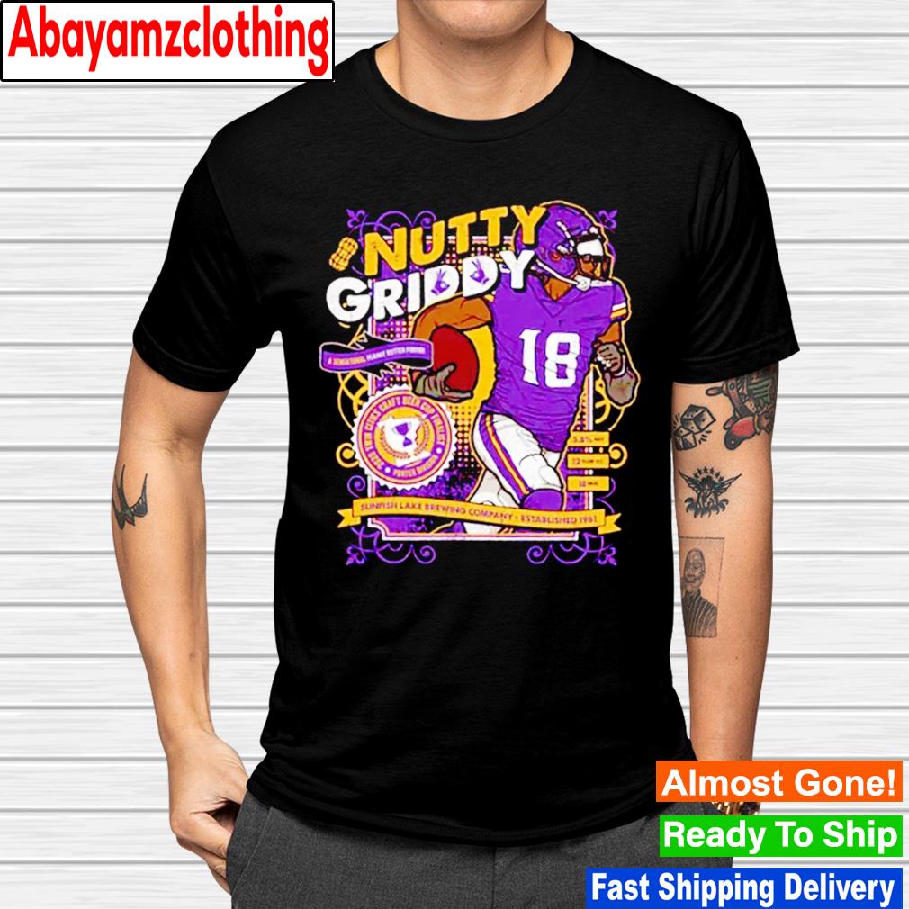 Justin Jefferson nutty griddy Minnesota Vikings shirt