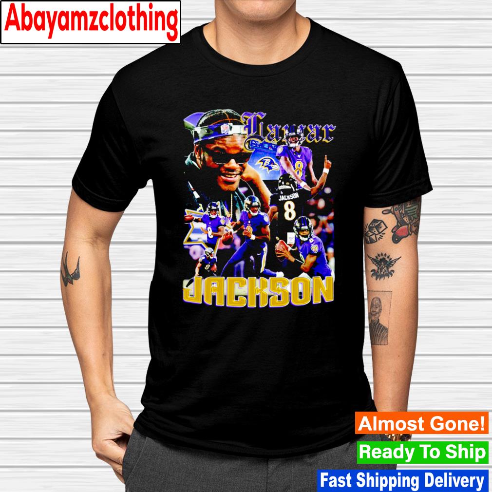 Lamar Jackson #8 Baltimore Ravens shirt