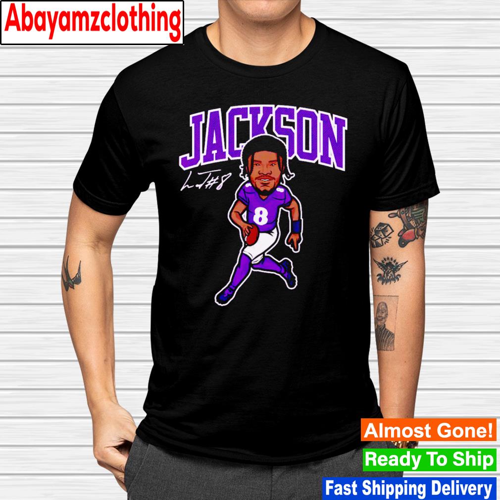 Lamar Jackson Baltimore Ravens Toon signature shirt