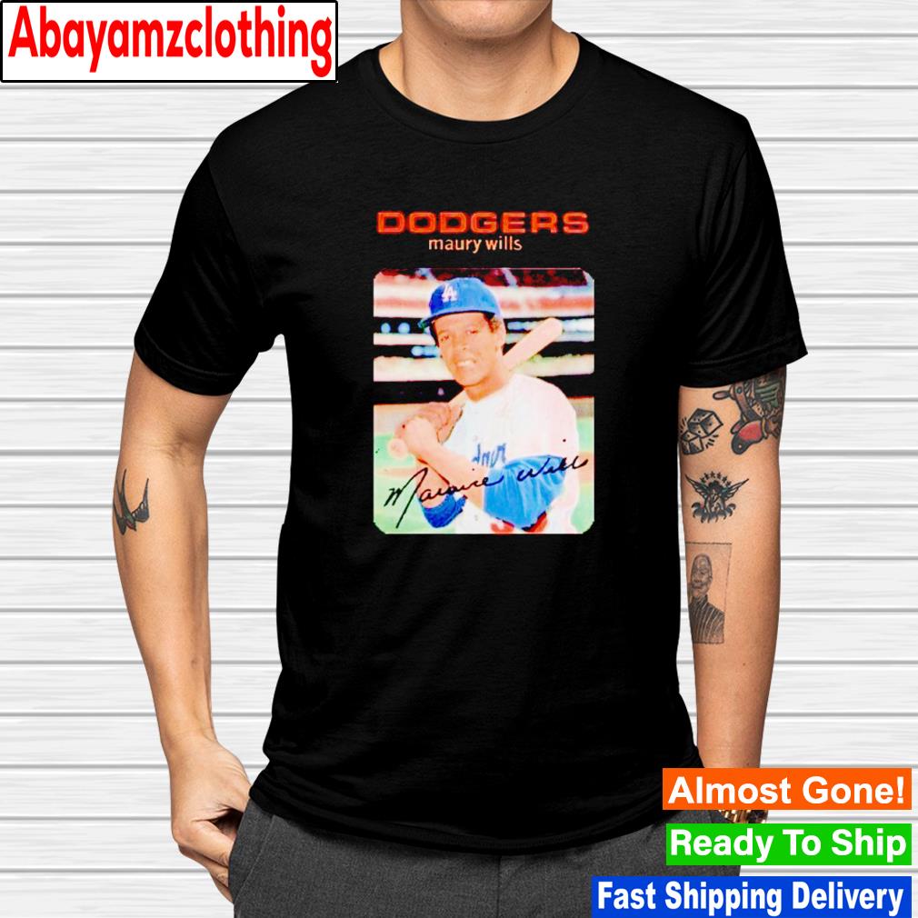 Los Angeles Dodgers Maury Wills shirt