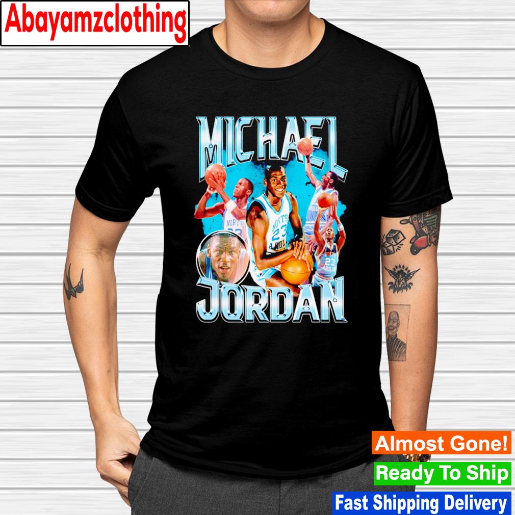 Michael Jordan North Carolina College Basketball shirt
