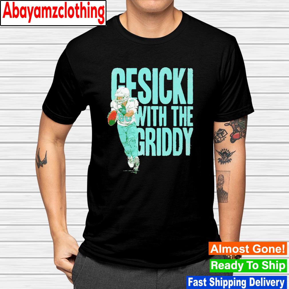 Mike Gesicki Miami Dolphins Griddy shirt