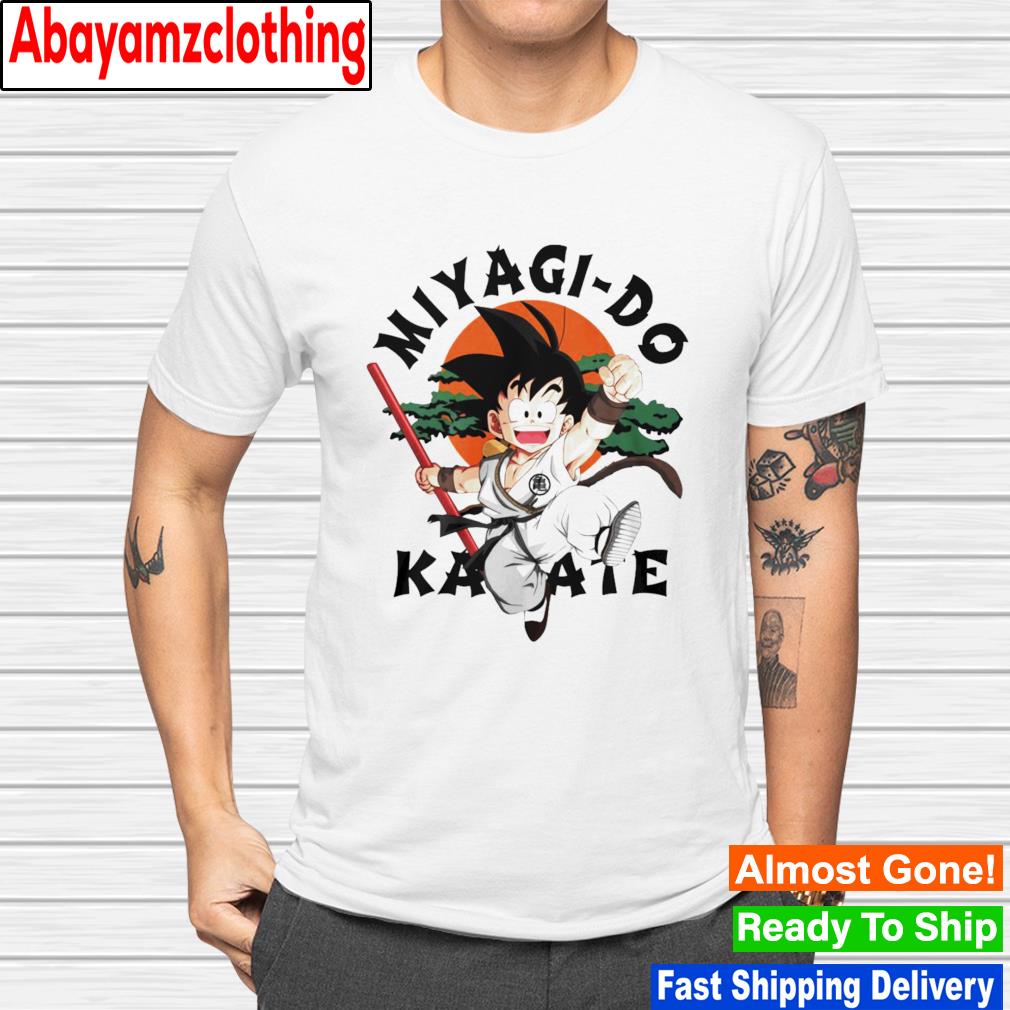 Miyagi-do karate Son Goku shirt