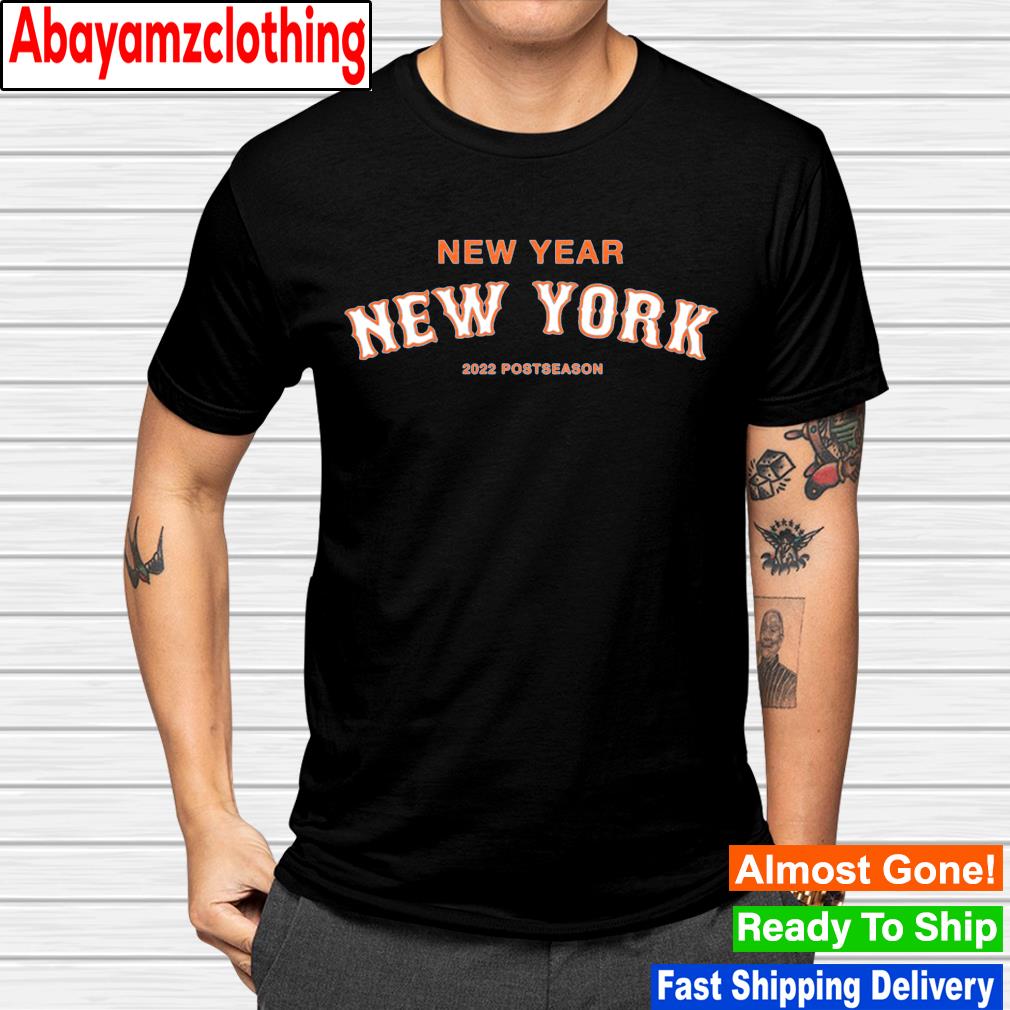 New year New York 2022 Postseason shirt