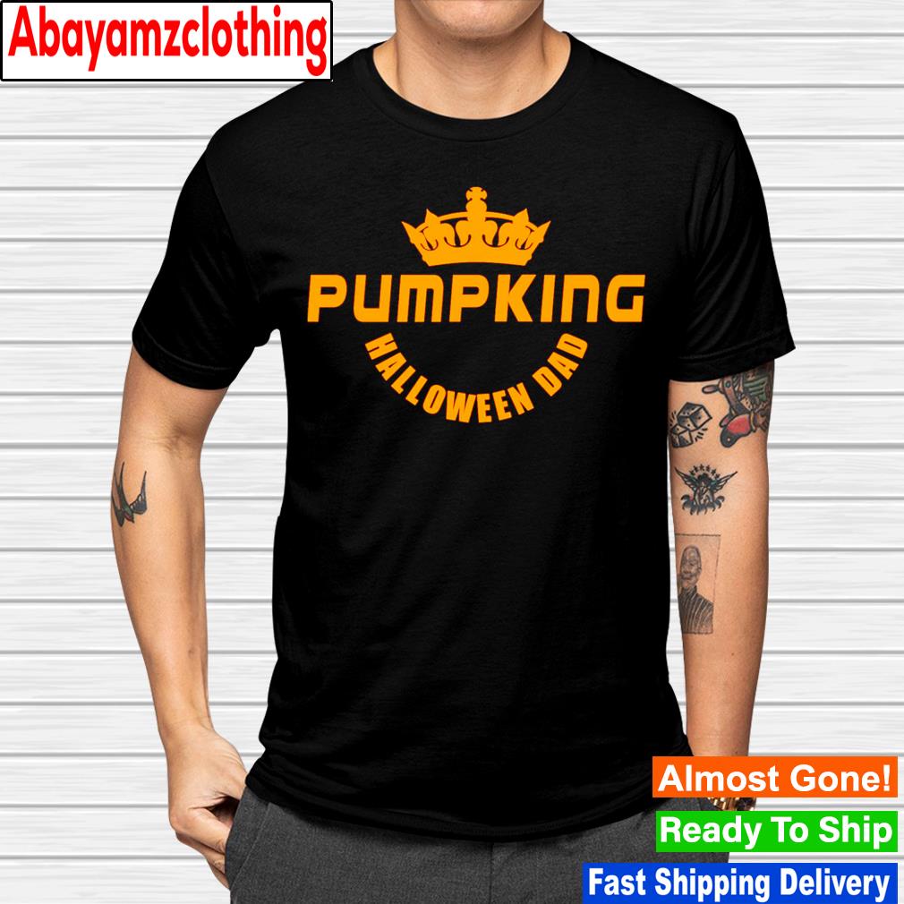 Pumpking Halloween dad shirt