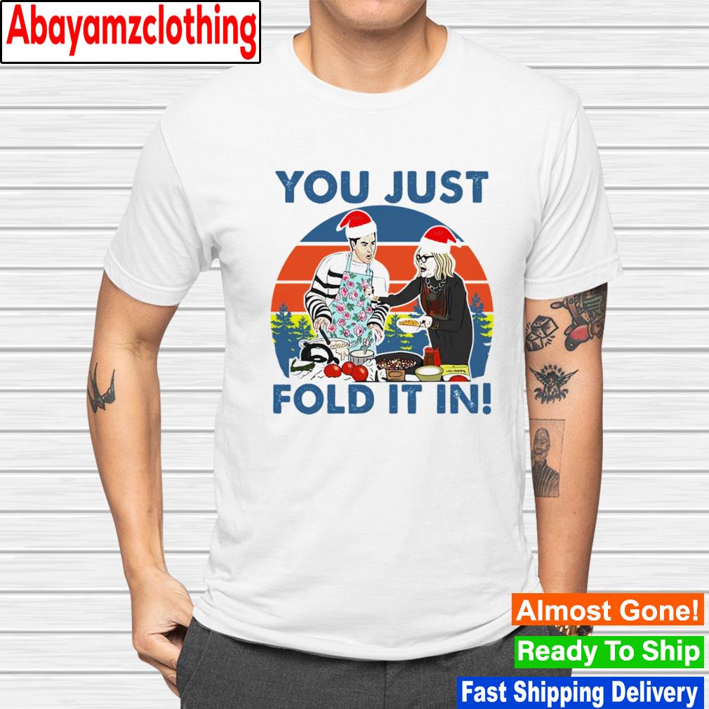 Schitt's Creek you just fold it in vintage shirt