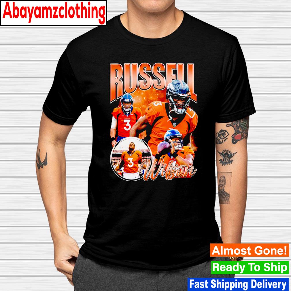 Russel Wilson Denver Broncos NFL Football shirt