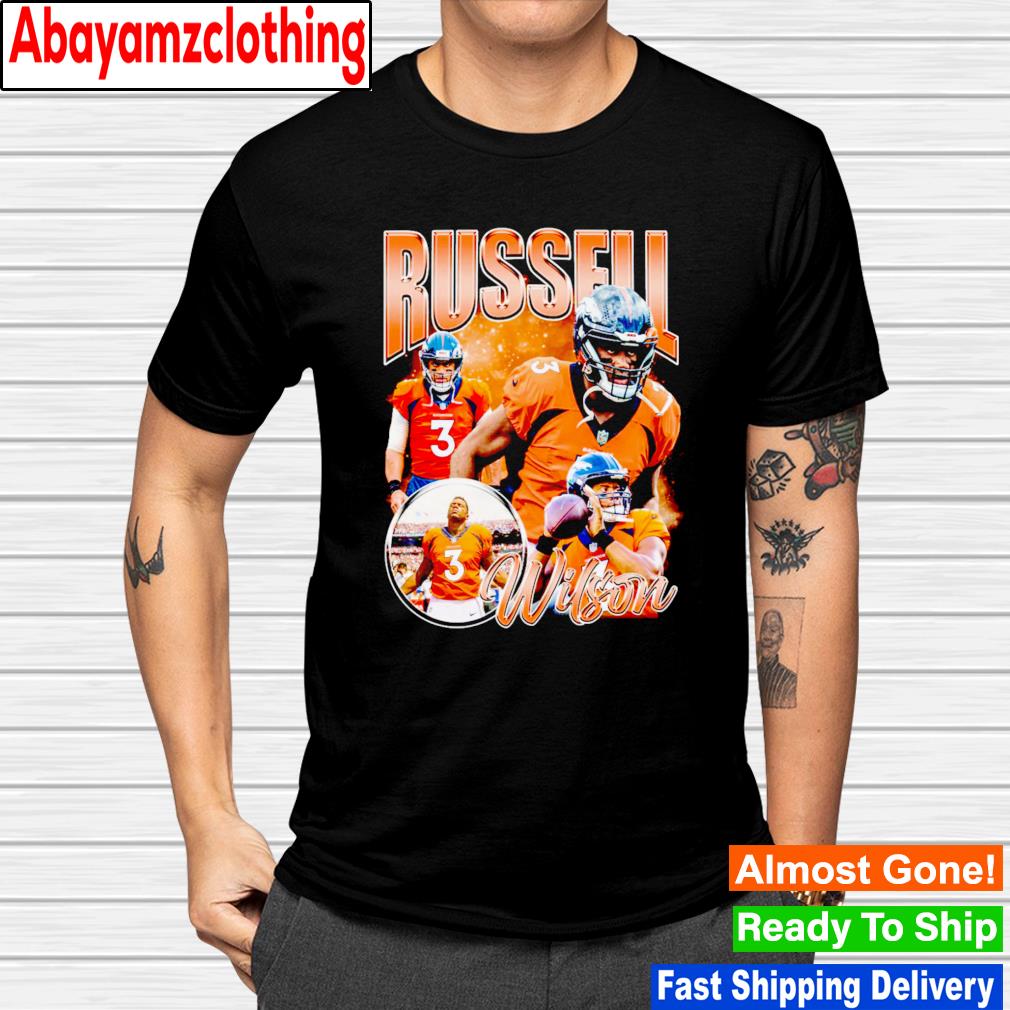 Russell Wilson Denver Broncos NFL Football shirt