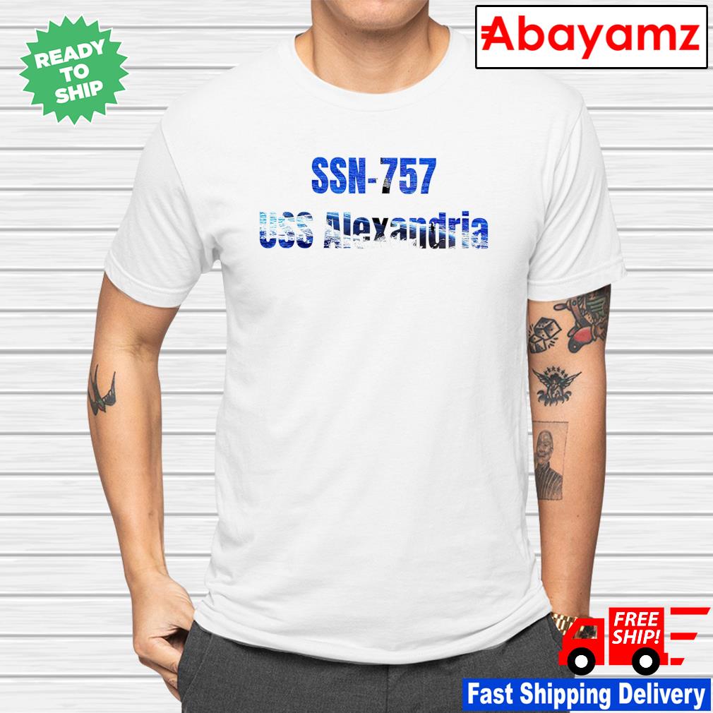 SSN 757 USS Alexandria shirt