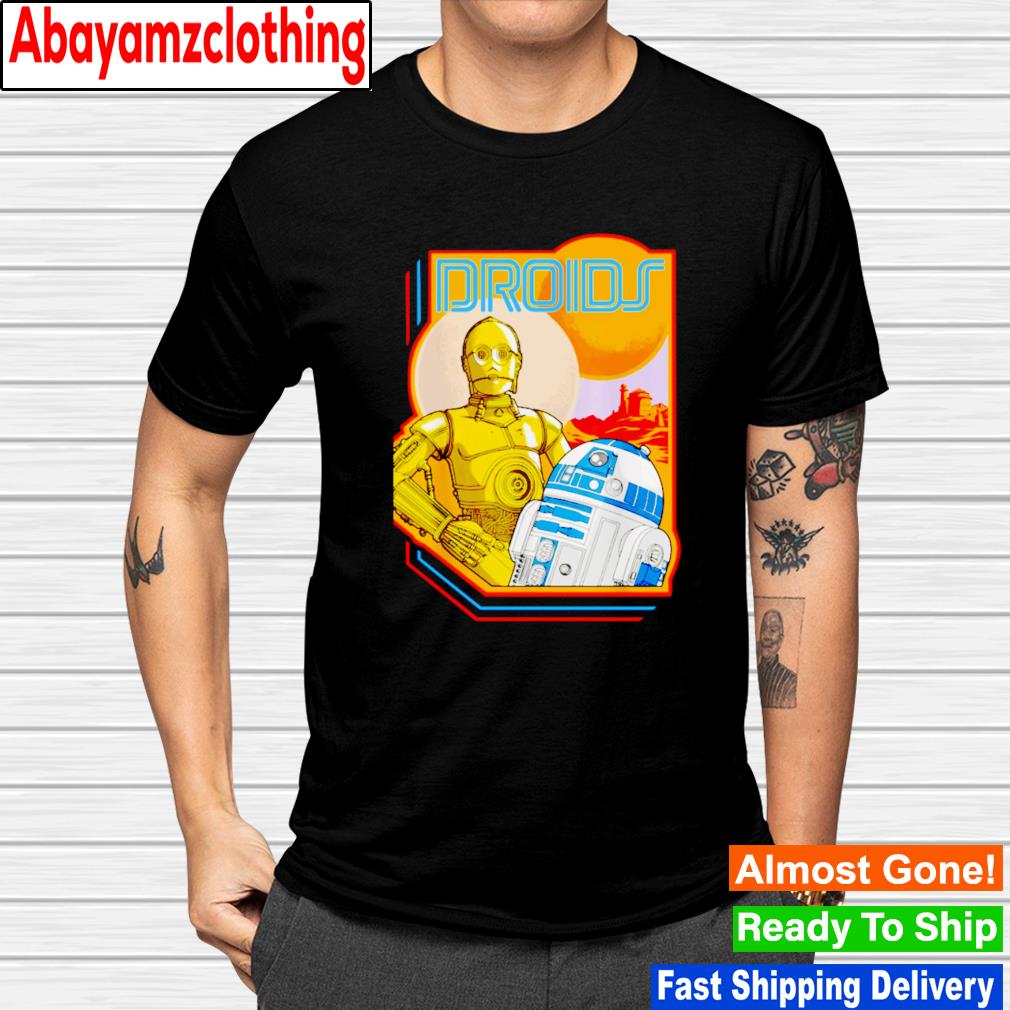 Star Wars Droids C-3po And R2-d2 shirt