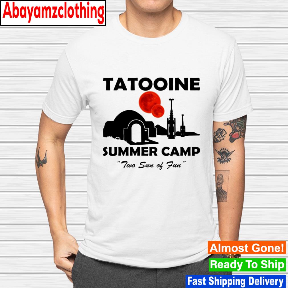 Tatooine sumer camp shirt