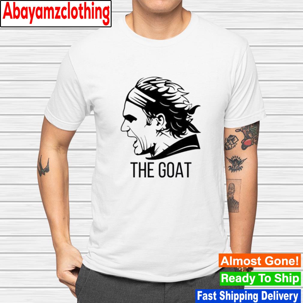 The Goat Roger Federer shirt