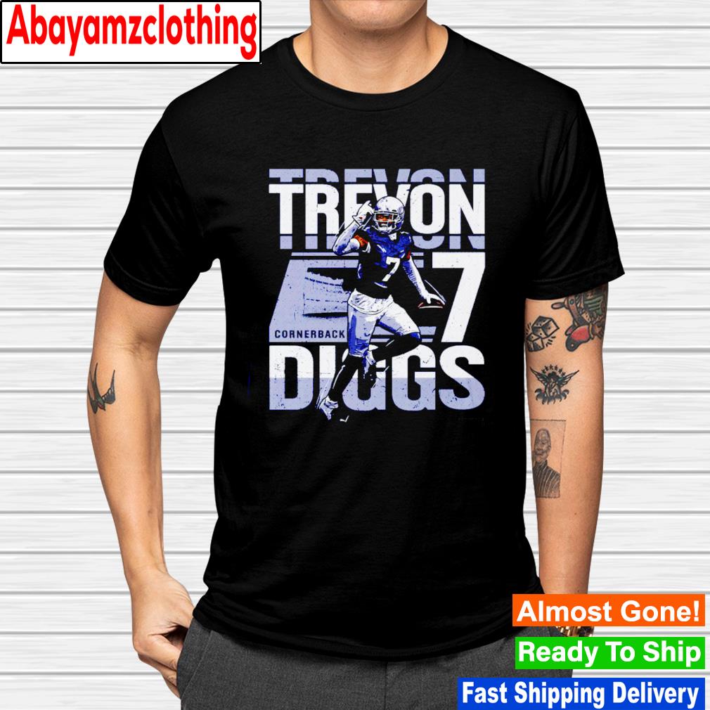 Trevon Diggs Dallas Cowboys player name shirt
