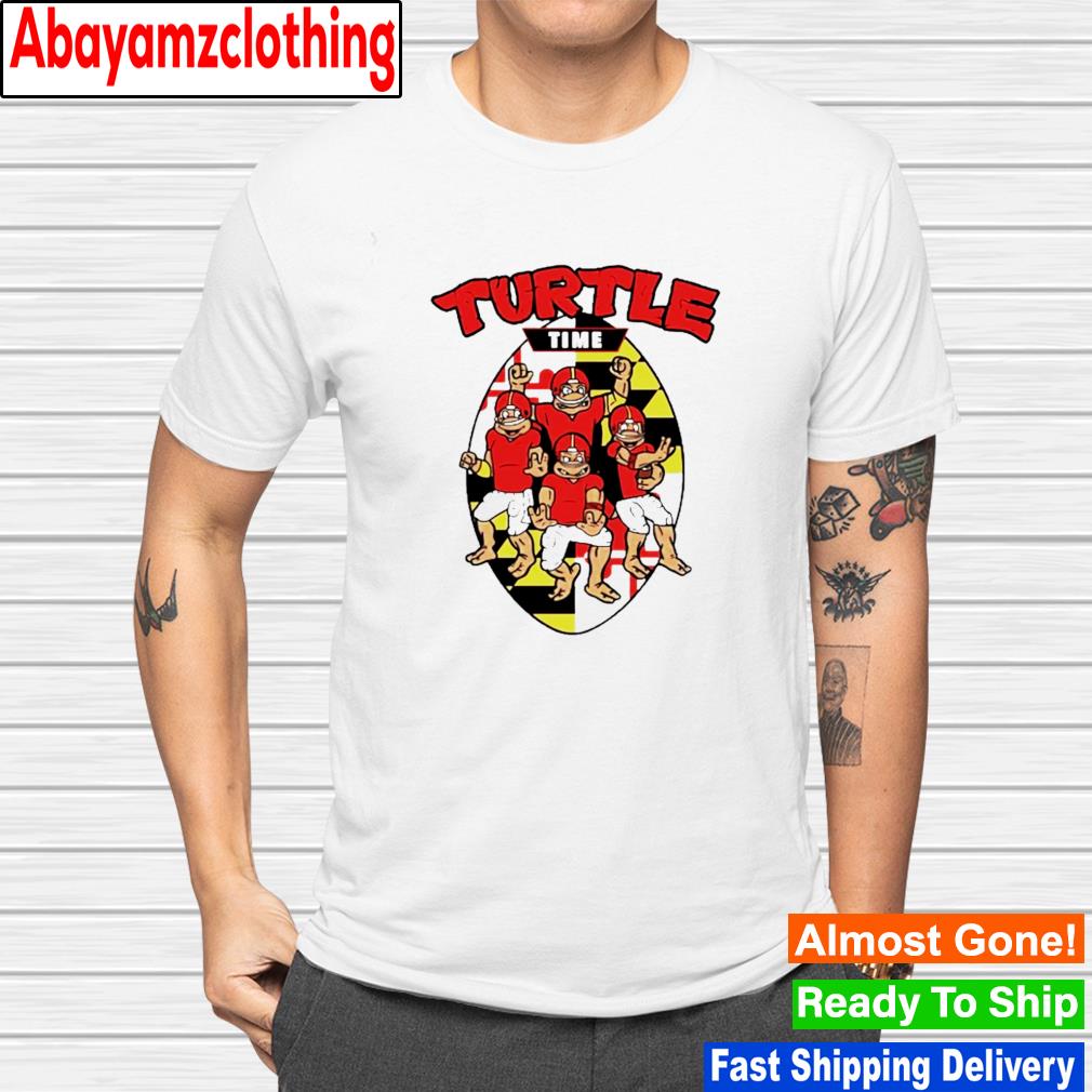 Turtle Time Maryland Football shirt