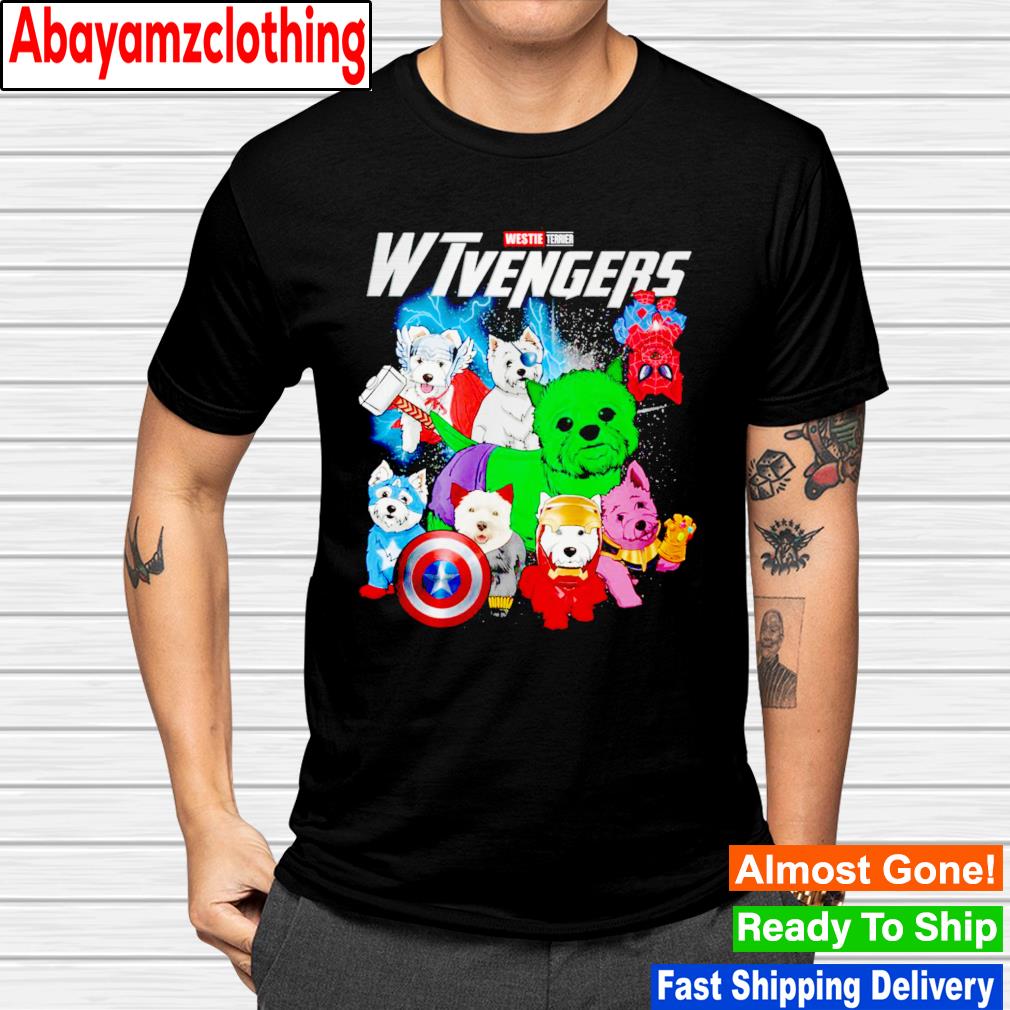 Wtvengers westie terrier shirt