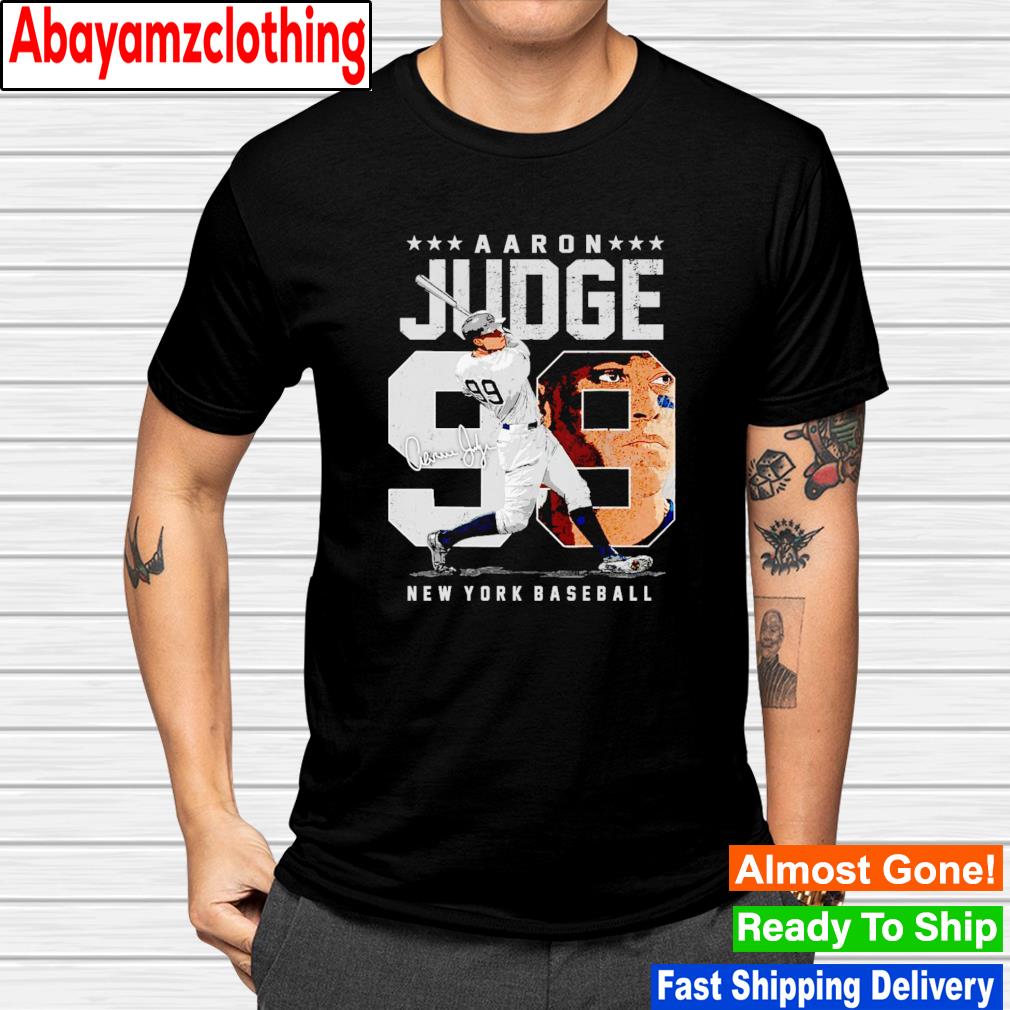 Aaron Judge #99 New York baseball signature shirt