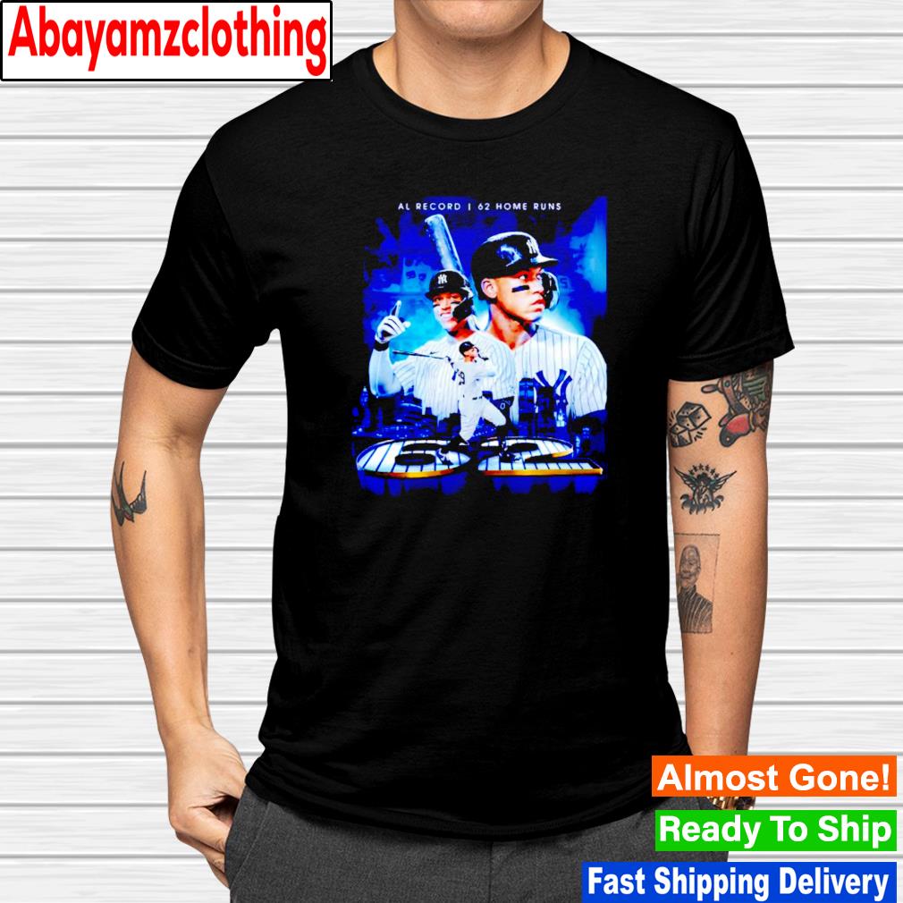Aaron Judge Al Record 62 Home Runs shirt