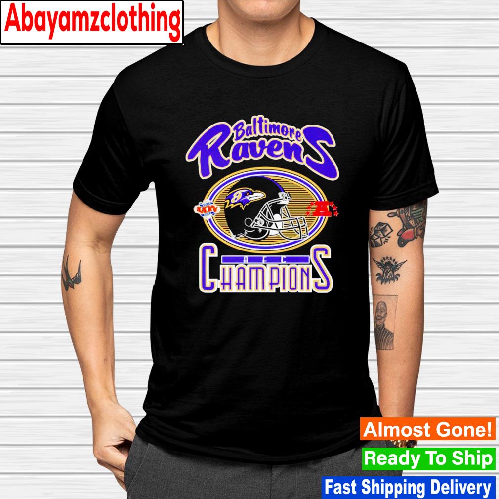 Baltimore Ravens AFC Champions shirt