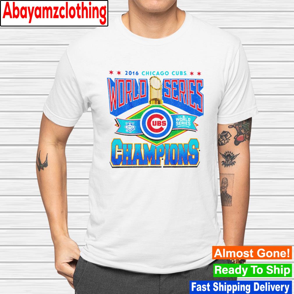 Chicago Cubs 2016 World Series Champions shirt