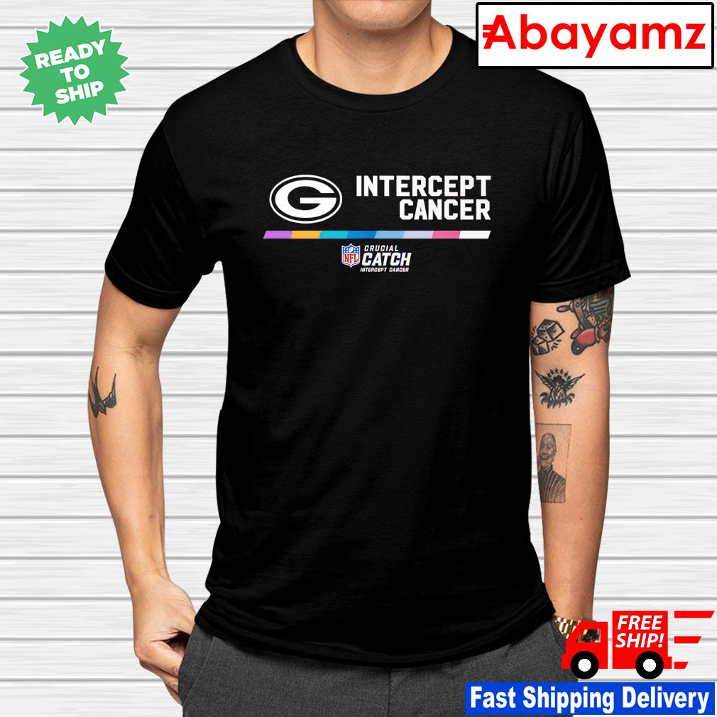 Green Bay Packers 2022 NFL Crucial Catch intercept cancer shirt, hoodie,  sweater and v-neck t-shirt